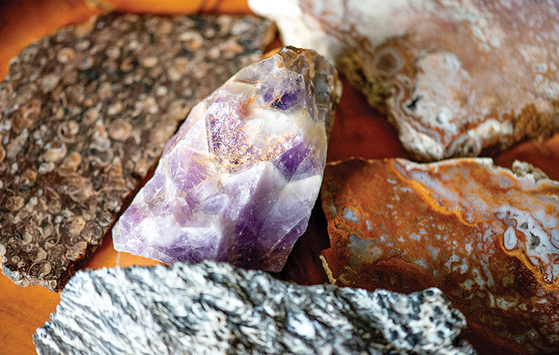 Gems and minerals, many available to find in Wyoming and Montana, will be the stars of the show. There will also be demonstrations on flint knapping, rock cutting and the creation of cabochons during the two-day show.