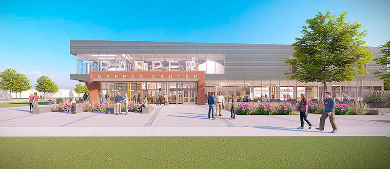 The goal is for Northwest College to go out for bids in September on a new student center building, which NWC President Lisa Watson views as a gateway addition for students and the community.  The building would be built on the site of the present DeWitt Student Center.