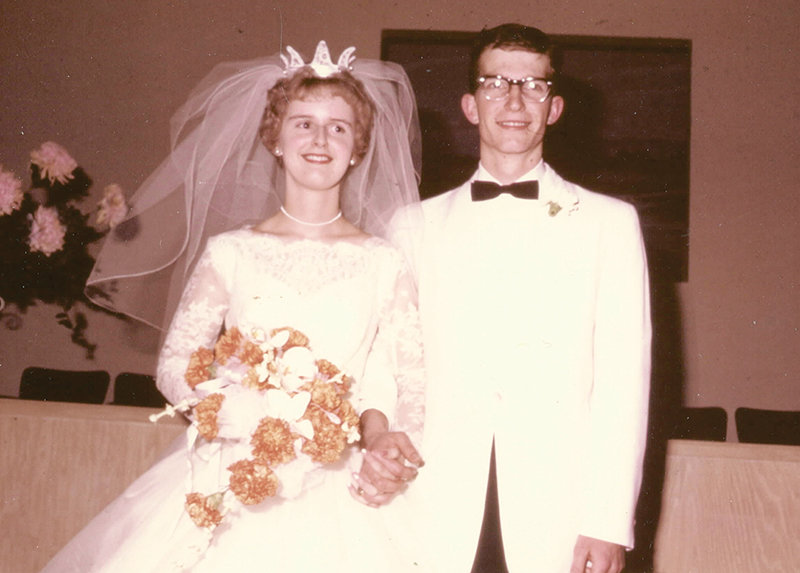 Lloyd and Donna Sullivan were married on Dec. 30, 1961.