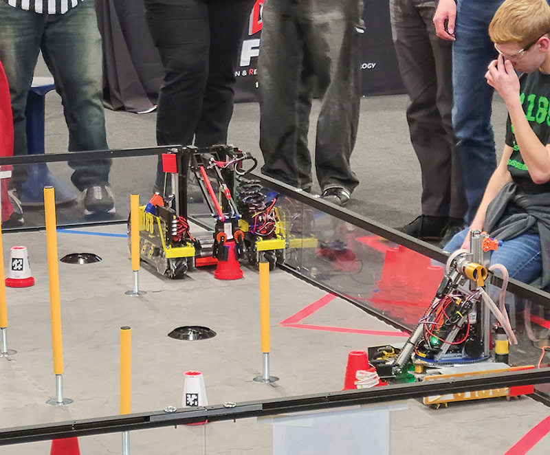 Rapid Unscheduled Disassembly’s robot competes at state.