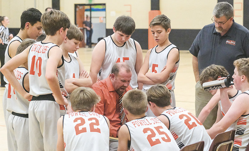 Coach Eric Oram and an undersized seventh grade boys team learned a lot in a 6-10 effort during the 2023 season.