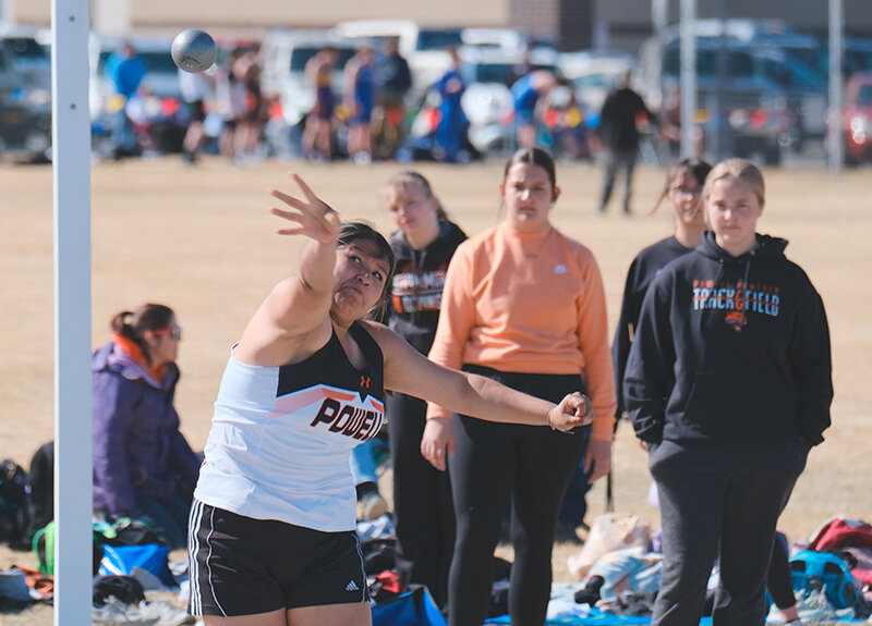 Anai Torres looks to keep improving in her freshman year, with the Panther throwers continuing to see improvement with the state meet a month away.