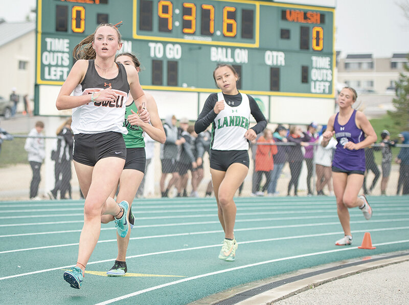 Kinley Cooley and the Powell High School track teams finished with 10 All-State honors after the boys’ and girls’ teams both won the state championship in Casper.
