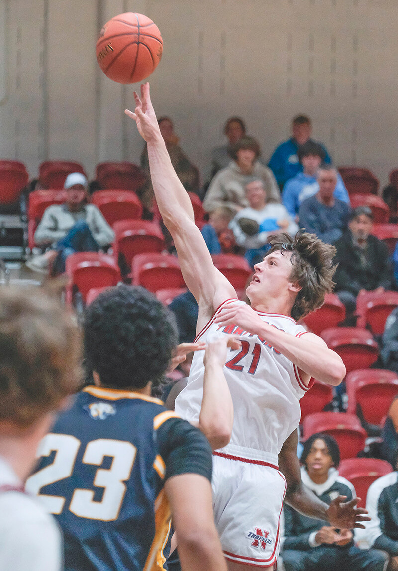 Kolter Merritt and the Northwest men earned the first win of the 2023-24 season against Bismarck State, with Merritt also being named the Heart of a Champion award winner.
