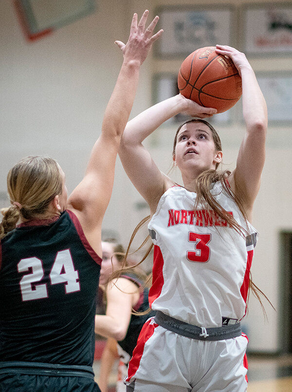 Anna Knight and the Trapper bench helped earn a win for Northwest against North Idaho on Thursday, before completing the season sweep on Saturday.