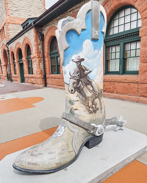 The Pony Express Boot