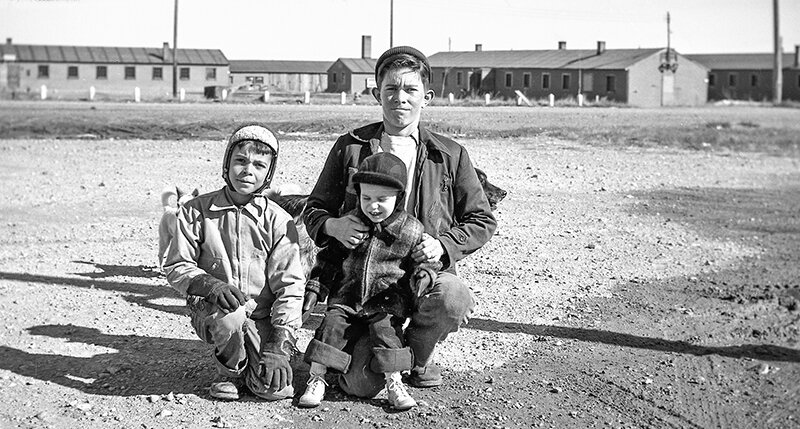 The authors of ‘Heart Mountain Chronicles’ lived at the Heart Mountain Relocation Center with their parents from April 1948 until November 1950, occupying barracks that once housed Japanese residents.