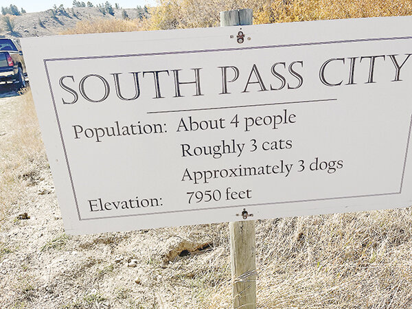 The population of South Pass City has shrunk since its glory days.