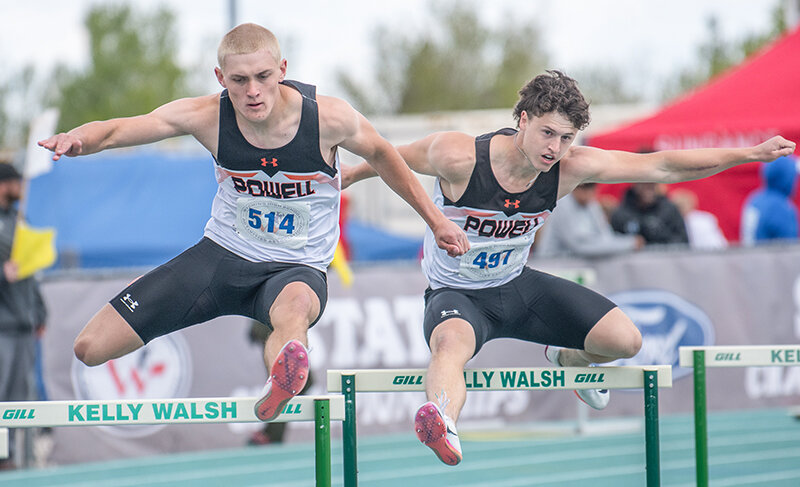 PHS boys’ track and field finishes top three