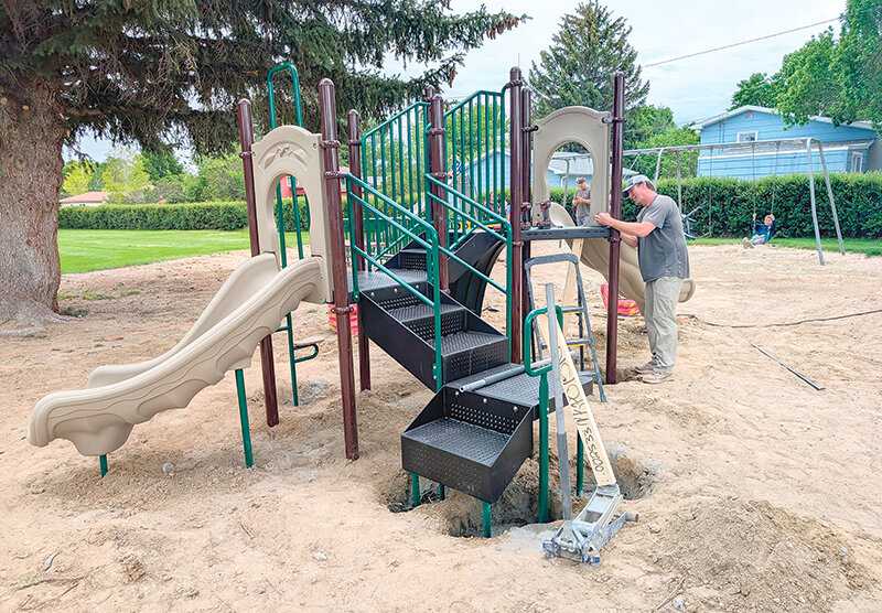 Wood’s Park gets new playground