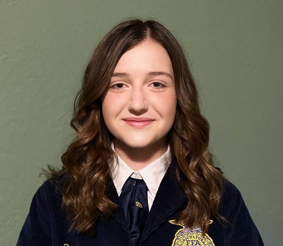 Congratulations to Kara Elliott for being selected to sing with 97th State FFA Chorus!