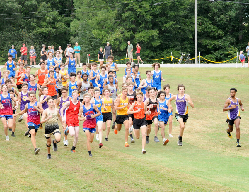 Dresden Top Boys-runners at the start