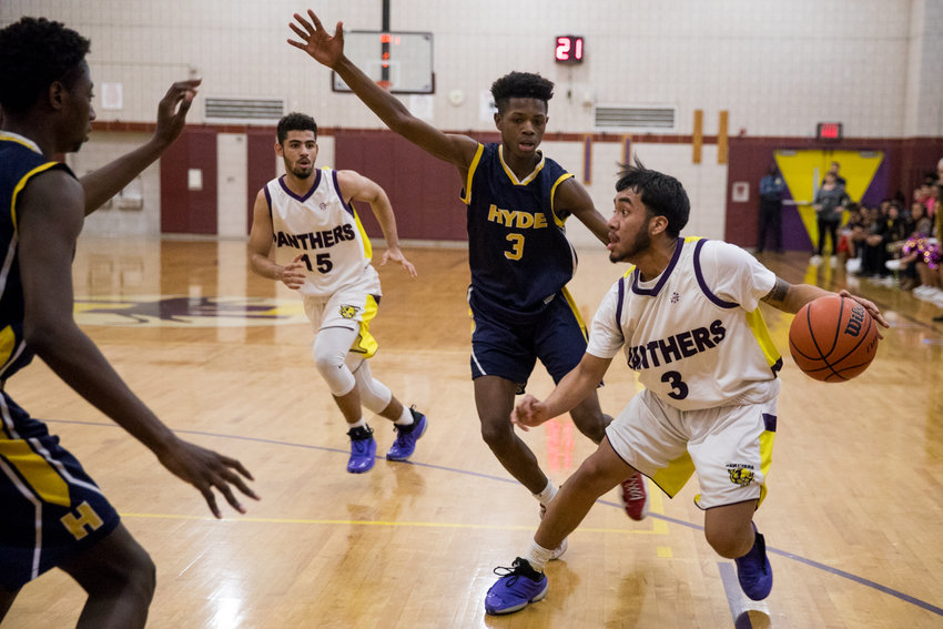 IN-Tech Academy senior guard Joel Jimenez scored 10 points in his final home game, a playoff win over Hyde. But his season &mdash; and career &mdash; came to an end with a second-round playoff loss at Scholars Academy.