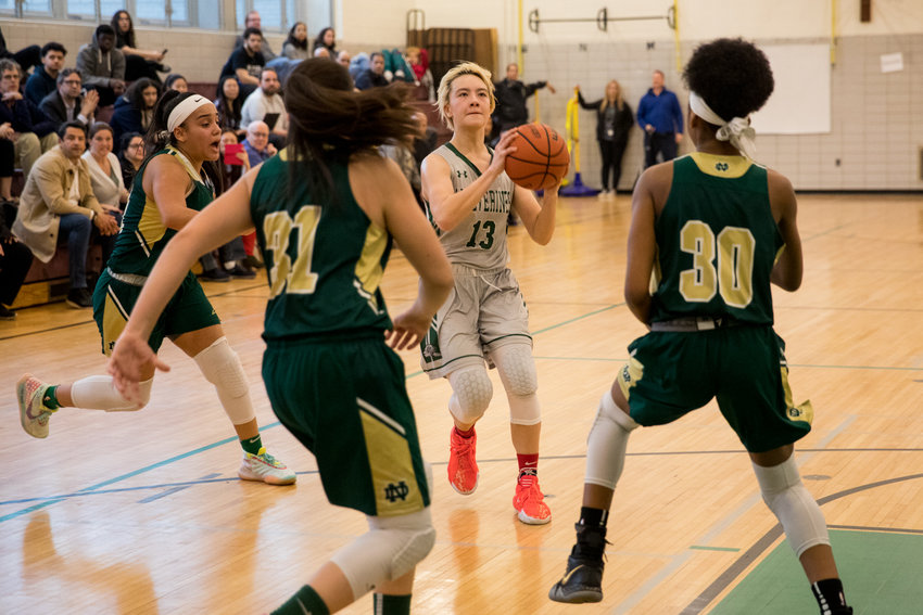 Sarang West did all she could to lead Bronx Science past New Dorp, scoring a team-high 20 points. But the Wolverines ultimately came out on the short end of a 59-46 decision in a PSAL playoff game last week.