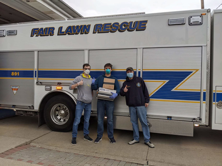 Emergency workers in Fair Lawn, New Jersey, have an extra layer of protection thanks to the 3-D printed face shields from Bernard Moerdler, nephew of CB8 land use chair Charles Moerdler.