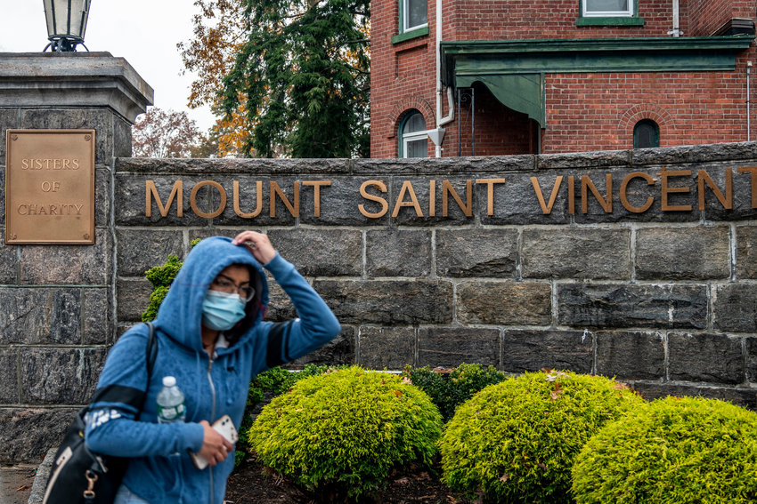 The College of Mount Saint Vincent originally planned to host some in-person classes up to and including finals week. But following guidance from Gov. Andrew Cuomo &mdash; and increased coronavirus cases on campus and across the city &mdash; The Mount moved all classes fully online beginning Nov. 16.