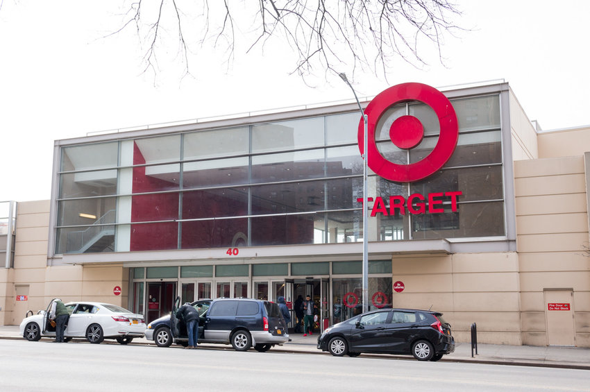 Police are looking for a man they say stole some appliances fro the Marble Hill Target store, and then injured a police officer while trying to get away.