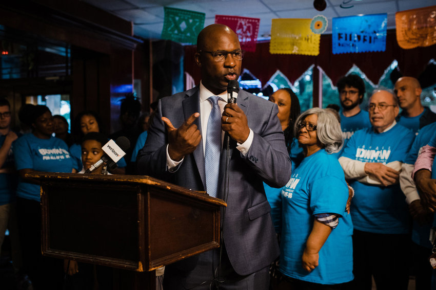 U.S. Rep. Jamaal Bowman is not exactly a happy congressman despite the passage of the Democratic-led infrastructure bill through a divided U.S. Senate. In fact, Bowman says he and other progressives may not support Joe Biden&rsquo;s signature bill in the House if the Senate fails to move a budget resolution worth three times as much.