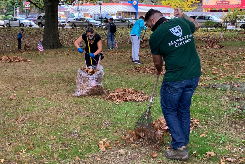 Members of Manhattan College&rsquo;s Student Veteran Organization say some of their favorite volunteer experiences included doing clean-ups of Dogwood Junction near the school&rsquo;s campus, as well as at Memorial Grove in Van Cortlandt Park last year. It was those efforts and more that earned them the top service award from Community Board 8, named after longtime neighborhood advocate Irving Ladimer.