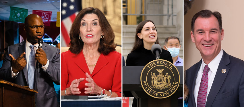 The primary to decide final candidates running for governor is less than a year away. Will Gov. Kathy Hochul get elected to her first full term? Could state Sen. Alessandra Biaggi make a serious run for the executive chamber? Or is the position powerful enough to attract even those who have succeeded in going to Washington &mdash; U.S. Reps. Jamaal Bowman and Tom Suozzi.The primary to decide final candidates running for governor is less than a year away. Will Gov. Kathy Hochul get elected to her first full term? Could state Sen. Alessandra Biaggi make a serious run for the executive chamber? Or is the position powerful enough to attract even those who have succeeded in going to Washington &mdash; U.S. Reps. Jamaal Bowman and Tom Suozzi.