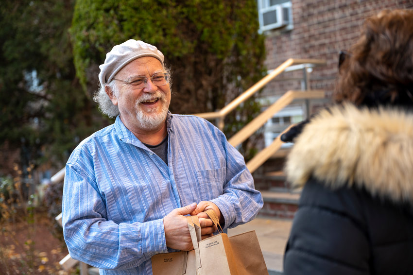 Arnie Adler swapped one of his sourdough breads with his neighbor for her own homemade treat just in time for Thanksgiving. While Adler focused on bartering when he first started baking earlier this year, he&rsquo;s now selling many more loaves than he&rsquo;s trading.