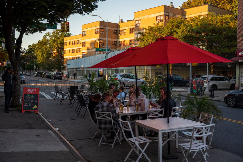 Legislation working its way through city council would make outdoor dining permanent throughout the city, while at the same time scrapping the enclosed sheds that have drawn constant criticism.