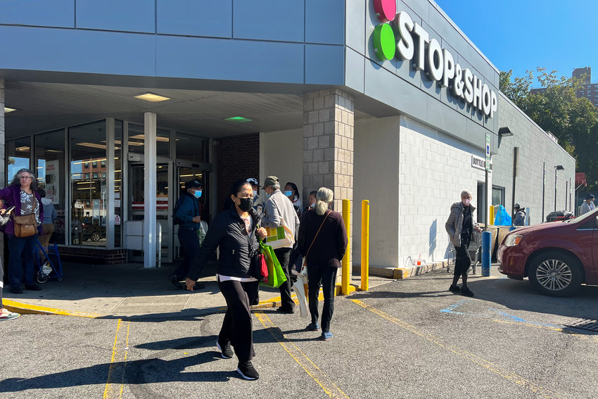 Marble Hill Senior Center took a 1-mile walk to Shop &amp; Stop on Oct. 11. There seniors they learned about exercise and produce with high potassium that reduces high blood pressure.