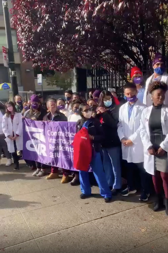 On Nov. 1 Montefiore Medical Center held a press conference explaining their exhaustion and request recognition for being overworked due to staff shortages and clinic closures.