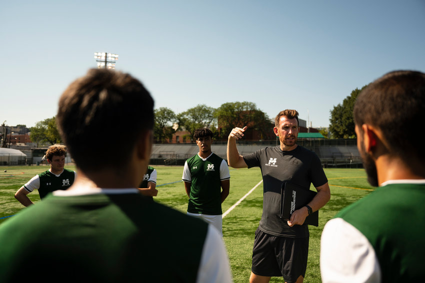 Head coach Jorden Scott and the Manhattan College men&rsquo;s soccer team have unfinished business this November after suffering season-ending losses to Marist in 2019 and 2021. The Jaspers have secured the third seed in the upcoming MAAC playoffs.