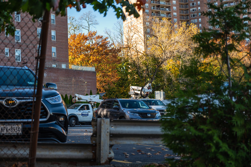 A Honda CR-V in a parking lot in Riverdale on Nov. 7, 2022.