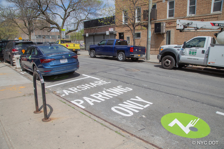 Sometime next year, Zipcar will join three sites in the northwest Bronx in partnership with the city&rsquo;s transportation department. Within each site, two parking spaces will be used, and the DOT will charge the company an annual fee of $475 per permit. The car-sharing company can charge as low as $11 per hour or $83 per day on select models.