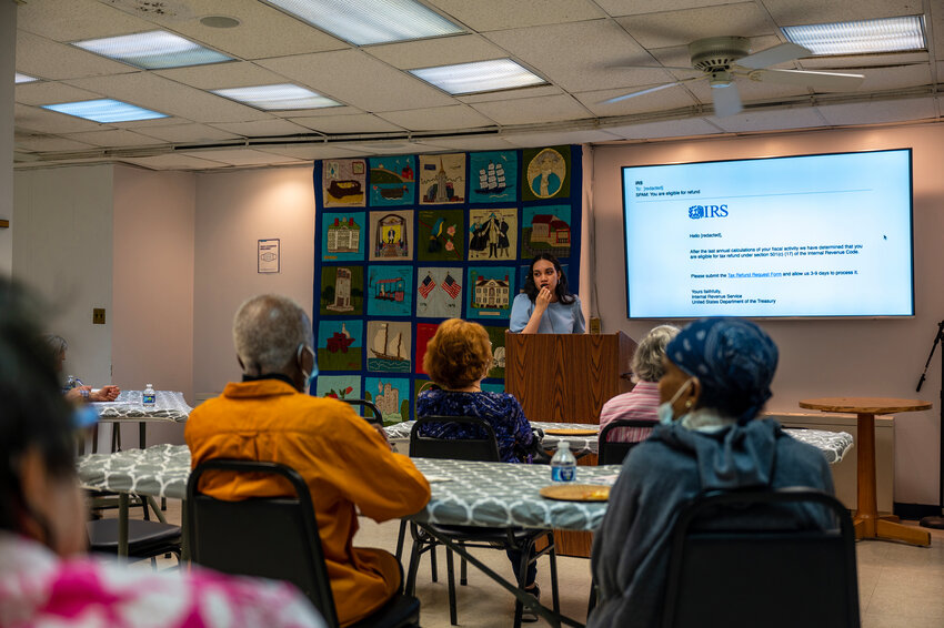 Riverdale Senior Services/Older Adults Technology Services in partnership with Horace Mann School and AARP host a tech literacy class and digital theft prevention course on Monday, April 26.