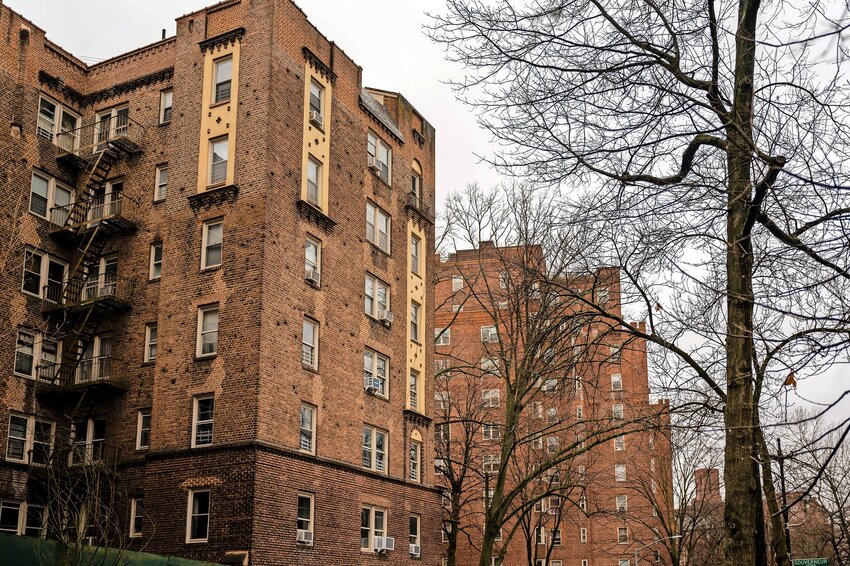 Amalgamated Housing Corp. has erected more than a dozen graceful brick buildings on Van Cortlandt Park South and surrounding blocks over the last century, but the historic co-op is struggling to cover the cost of upkeep. Such buildings face strict climate regulations under Local Law 97.