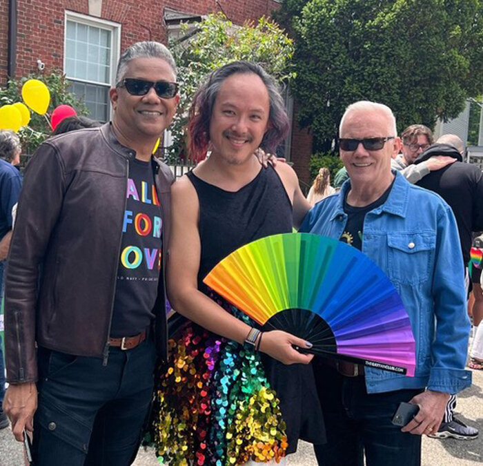 Riverdale Pride took place on Sunday, June 4 organized by Laura Levine Pinedo where there was live music, more than 40 vendors and children activities such as sand art,art, charm bracelets. The Gummy Bear Foundation had games as well as prizes.