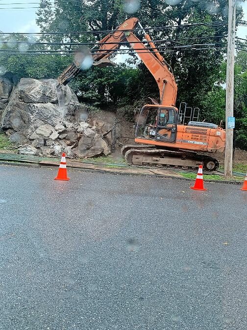 As any property owner would do with large amounts of rocks bordering their sidewalk, the problem has to be fixed, especially if it blocks their own driveway. And in this case, it&rsquo;s a safety issue. After Horace Mann School&rsquo;s annual inspection, the school found one of the many rocks outside its entrance had shifted.