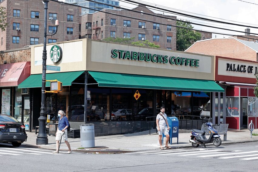 The Starbucks at the corner of Johnson Avenue and West 235th Street on Monday, Sept. 11 was the site of a raccoon that was stuck in the caf&eacute;&rsquo;s air ducts just a week before. Employees heard scratching noises coming from above and discovered the raccoon.
