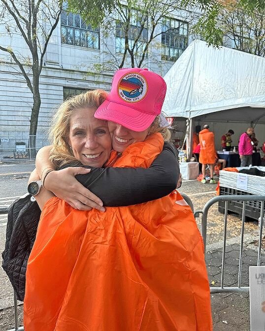 It was only a year ago when Victoria Steinhoff thought about putting her name into the running of the New York City Marathon. Her mother, Jackie, has been a main source of support as she watched her complete the marathon on Nov. 5.&nbsp;