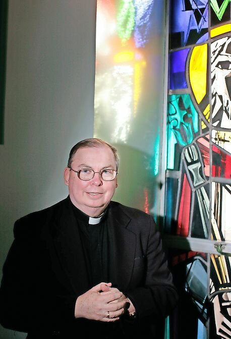 Father Brian McCarthy pictured at St. Margaret of Cortona.