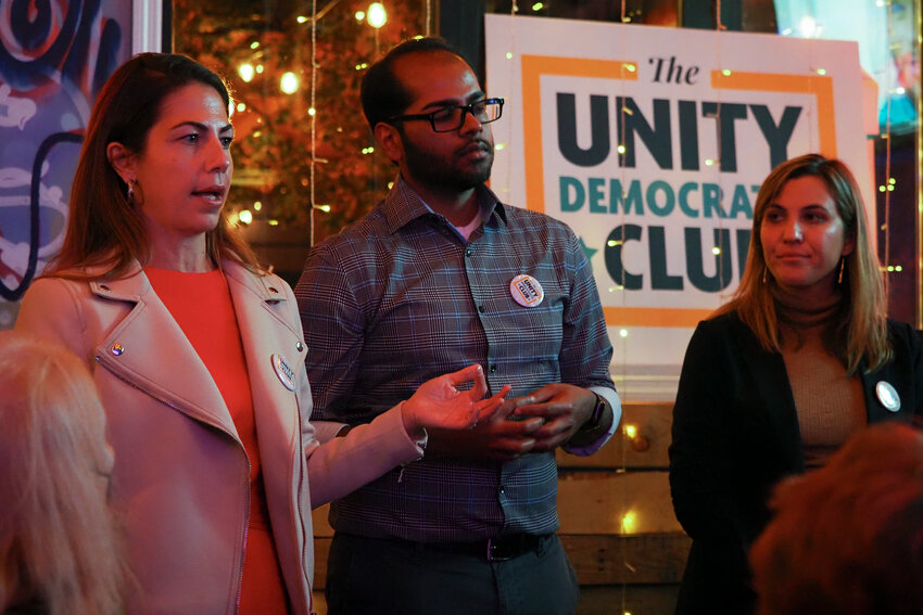 Assembly district leaders Abigail Martin and Ramdat Singh, as well as state committeewoman Morgan Evers, have joined their fellow Unity Democratic Club members to encourage voters to turn out for the April 2 presidential primary, even though the field is already set as a rematch between Joe Biden and Donald Trump.