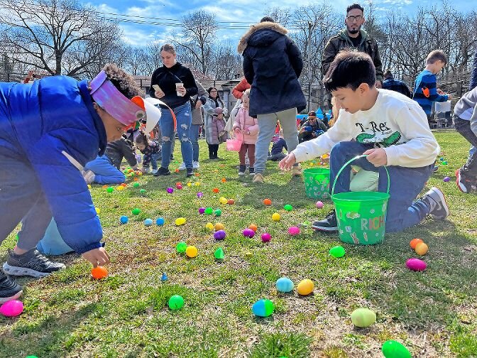 New KRVC interim executive director Laura Levine-Pinedo said 500 kids registered for the egg hunt, and another 200 that walked in. Egg hunters were encouraged to exchange their collected eggs as an effort to recycle them for next year and protect the environment.