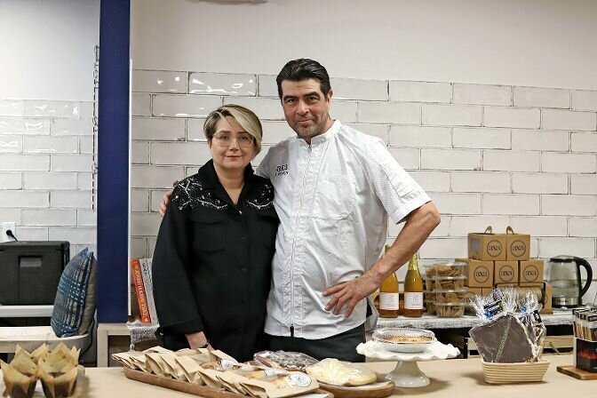 All of the baked goods 3x3kitchen offers have been developed by Derrick Paez and his wife, Monika Kusinka-Paez, as they try to find the best foods for their own gluten-free lifestyle and for that of their customers.