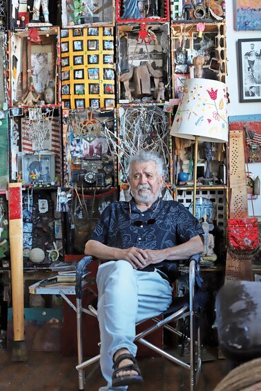 Librado Romero, once a celebrated photojournalist for The New York Times, spends time in his Yonkers art studio, which he has decorated to feel like a second home.