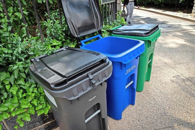 New York City will soon require residents to buy city-branded trash bins in it&rsquo;s fight to keep streets clean. Businesses are already using bins, though not those sold by the city.