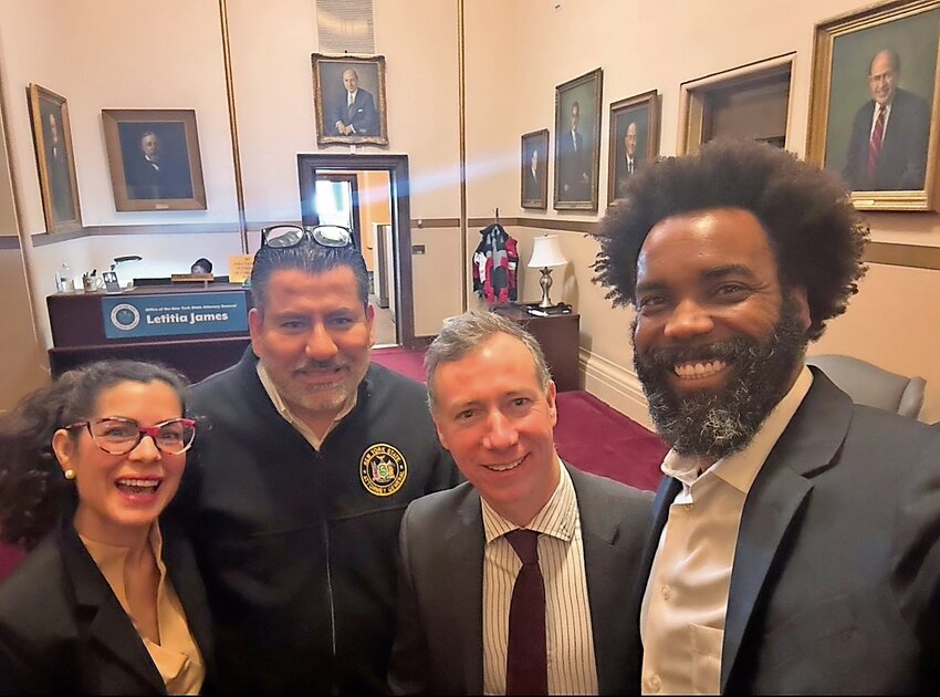 The Justice Without Exclusion Coalition visited elected officials in Albany early February to urge the passing of a bill that will protect victims of sexual assault.