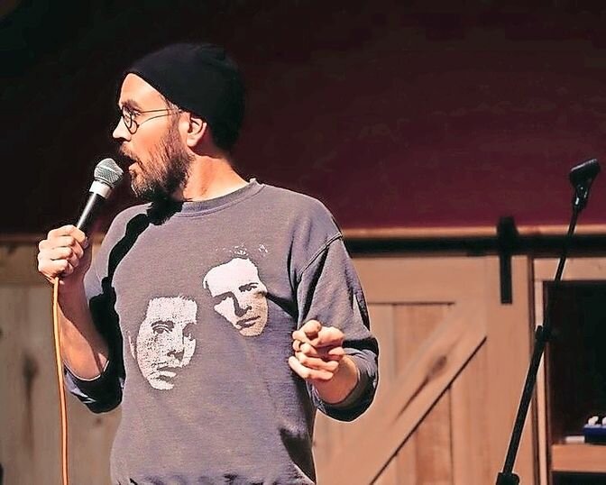 Devin Keast, pictured at St. Ambrose Cellars in Beulah, Michigan, will emcee and perform at Downey