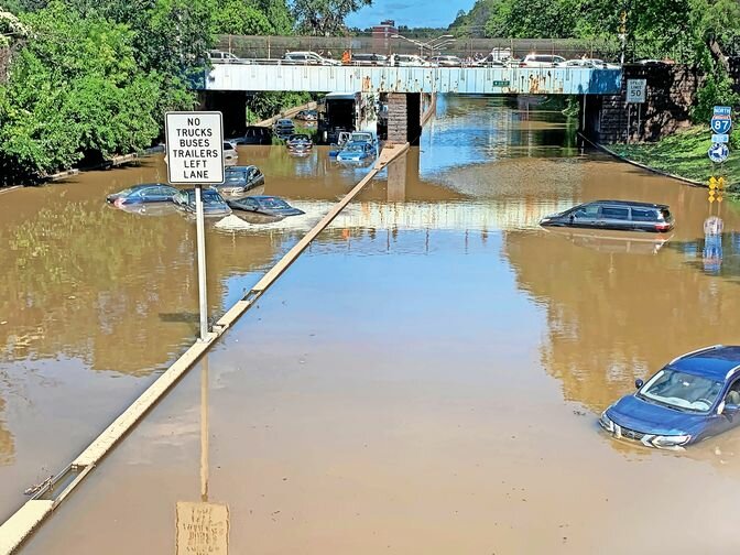 In 2021 Hurricane Ida devastated many parts of the world, the Kingsbridge neighborhood of the Bronx notwithstanding as cars and drivers were stranded along the Major Deegan Expressway.