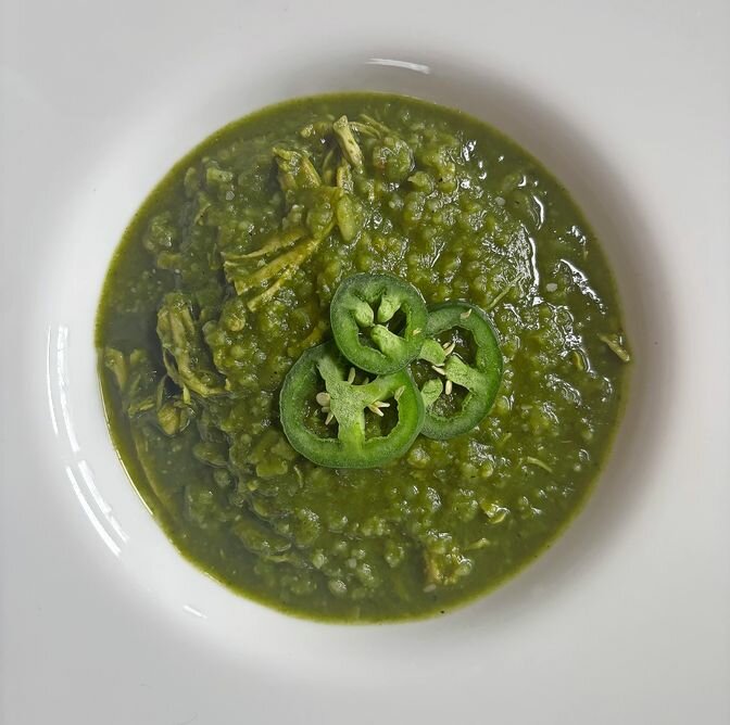 The viral swamp soup, courtesy of @nachocookin on Instagram, has an ingredient list that reads like a homeopathic remedy, and while the name may sound unappetizing, it&rsquo;s just a chicken soup with rice dressed up in green. .