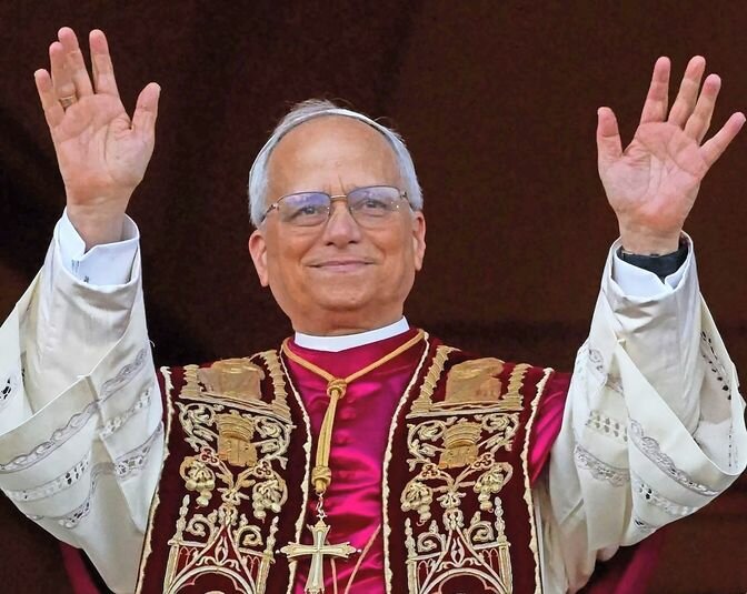 The first American pope in the Catholic Church's history assumed his on May 8.