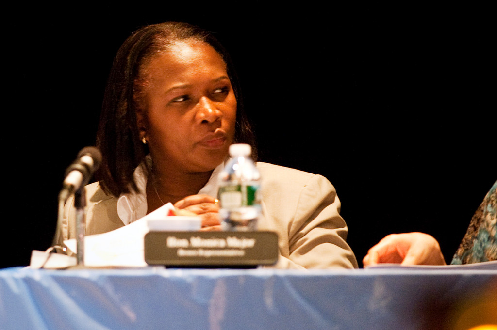 Monica Major, the Bronx Rep. on the  Panel for Education Policy.