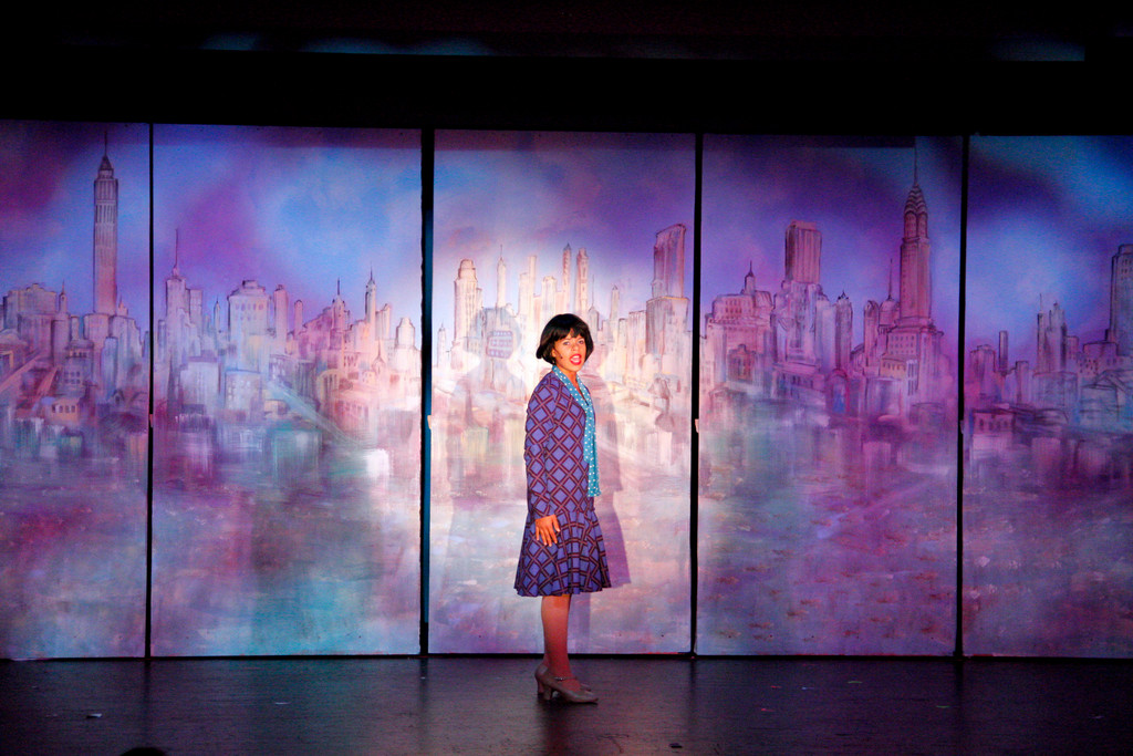 Isabel Rodriguez, who played Millie Dillmount in 'Thoroughly Modern Millie Jr.' takes the stage after intermission at the Riverdale YM-YWHA's Neuwirth Theatre on Aug. 7.